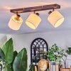 Bassagoda Plafondlamp, Plafondspot Zwart, 3-lichts