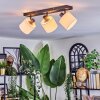 Bassagoda Plafondlamp, Plafondspot Zwart, 3-lichts