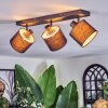 Bassagoda Plafondlamp, Plafondspot Zwart, 3-lichts
