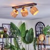 Granja Plafondlamp, Plafondspot Zwart, 3-lichts