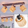 Cavaca Plafondlamp, Plafondspot Zwart, 3-lichts