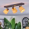 Lindberg Plafondlamp, Plafondspot Zwart, 3-lichts