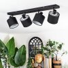 Bassagoda Plafondlamp, Plafondspot Zwart, 4-lichts