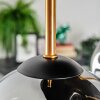 Ripoll Plafondlamp, Kogellampje Messing, Zwart, 5-lichts