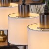 Bassagoda Hanglamp, Hanglamp Natuurlijke kleuren, Zwart, 3-lichts