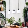 Bassagoda Hanglamp, Hanglamp Natuurlijke kleuren, Zwart, 3-lichts