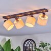Bassagoda Plafondlamp, Plafondspot Zwart, 4-lichts Bassagoda Plafondlamp, Plafondspot Zwart, 4-lichts