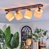 Bassagoda Plafondlamp, Plafondspot Zwart, 4-lichts Bassagoda Plafondlamp, Plafondspot Zwart, 4-lichts