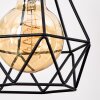 Yaak Hanglamp, Hanglamp Natuurlijke kleuren, Zwart, 3-lichts