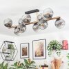 Ripoll Plafondlamp, Kogellampje Goud, Zwart, 10-lichts