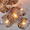 Ripoll Plafondlamp, Kogellampje Goud, Zwart, 10-lichts