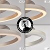 Mohlin Plafondlamp LED Nikkel mat, 1-licht