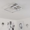 Buren Plafondlamp LED Nikkel mat, 1-licht