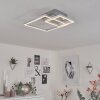 Buren Plafondlamp LED Nikkel mat, 1-licht