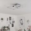 Buren Plafondlamp LED Nikkel mat, 1-licht