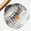 Ripoll Plafondlamp, Kogellampje Goud, Zwart, 8-lichts