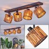 Cando Plafondlamp, Plafondspot Zwart, 4-lichts