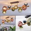 Chehalis Plafondlamp, Kogellampje Goud, Zwart, 8-lichts