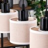 Bassagoda Hanglamp, Hanglamp Natuurlijke kleuren, Zwart, 5-lichts