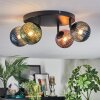 Chehalis Plafondlamp, Kogellampje Blauw, Groen, Koperkleurig, 4-lichts