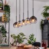 Koyoto Hanglamp, Kogellampje, Hanglamp Natuurlijke kleuren, Zwart, 5-lichts Koyoto Hanglamp, Kogellampje, Hanglamp Natuurlijke kleuren, Zwart, 5-lichts