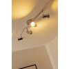 Wofi HOORN Plafondlamp LED Chroom, 4-lichts