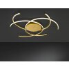 Wofi JULS Plafondlamp LED Goud, 1-licht