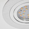 Monthois Inbouw verlichting LED Chroom, Nikkel mat, 1-licht