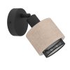 Eglo verlichting ROSLEY Plafondspot, Wandlamp, Muurspot Zwart, 1-licht
