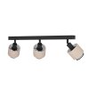 Eglo verlichting ROSLEY Plafondlamp, Plafondspot Zwart, 3-lichts