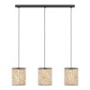 Eglo verlichting BUTTERBURN Hanglamp Zwart, 3-lichts