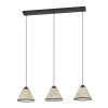 Eglo verlichting OXPARK Hanglamp Zwart, 3-lichts
