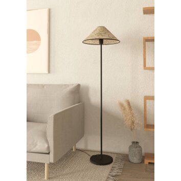 Eglo verlichting OXPARK Staande lamp Zwart, 1-licht