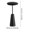 Eglo verlichting PICCOLA Tafellamp LED Zwart, 1-licht
