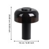 Eglo verlichting PONENTE Tafellamp LED Zwart, 1-licht