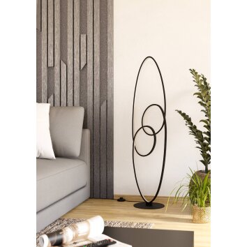 Eglo verlichting GIANELLA Staande lamp LED Zwart, 1-licht Eglo verlichting GIANELLA Staande lamp LED Zwart, 1-licht