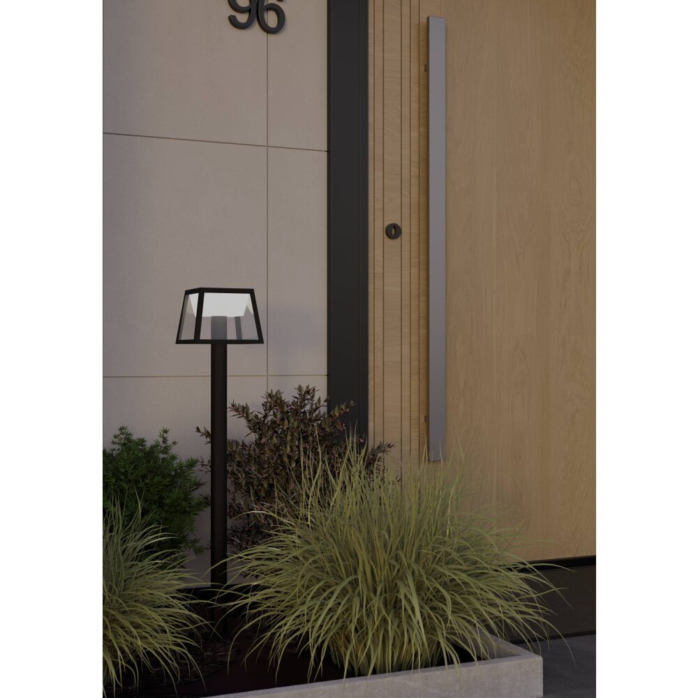 Eglo verlichting ALTILIA Zonne-licht LED Zwart, 1-licht, Bewegingsmelder main product photo
