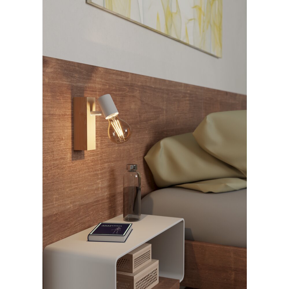 Eglo verlichting EGLO Plafondspot, Wandlamp Bruin, Wit main product photo