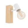 Eglo verlichting EGLO Plafondspot, Wandlamp Bruin, Wit