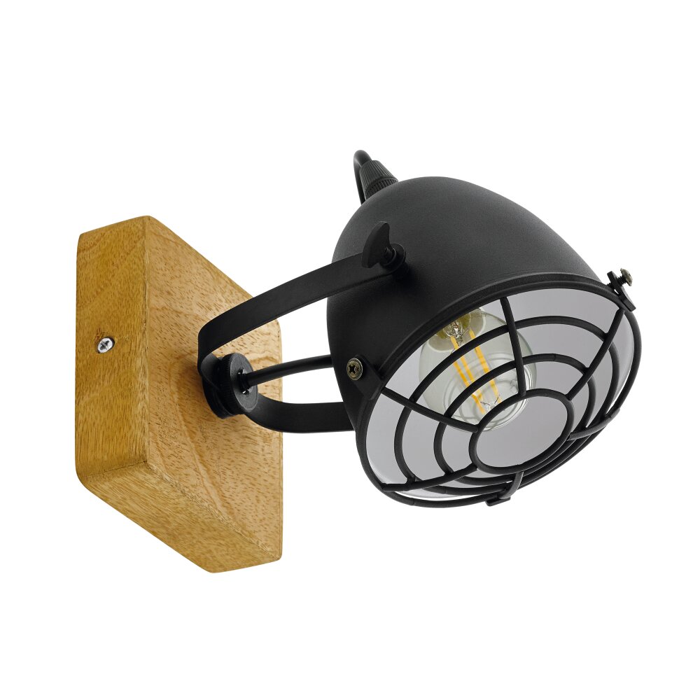 Eglo verlichting GATEBECK Plafondlamp, Plafondspot, Wandlamp Natuurlijke kleuren, 1-licht main product photo