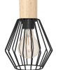 Eglo verlichting PALMORLA Hanglamp Bruin, Zwart, 3-lichts