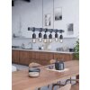 Eglo verlichting TOWNSHEND Hanglamp Zwart, 6-lichts