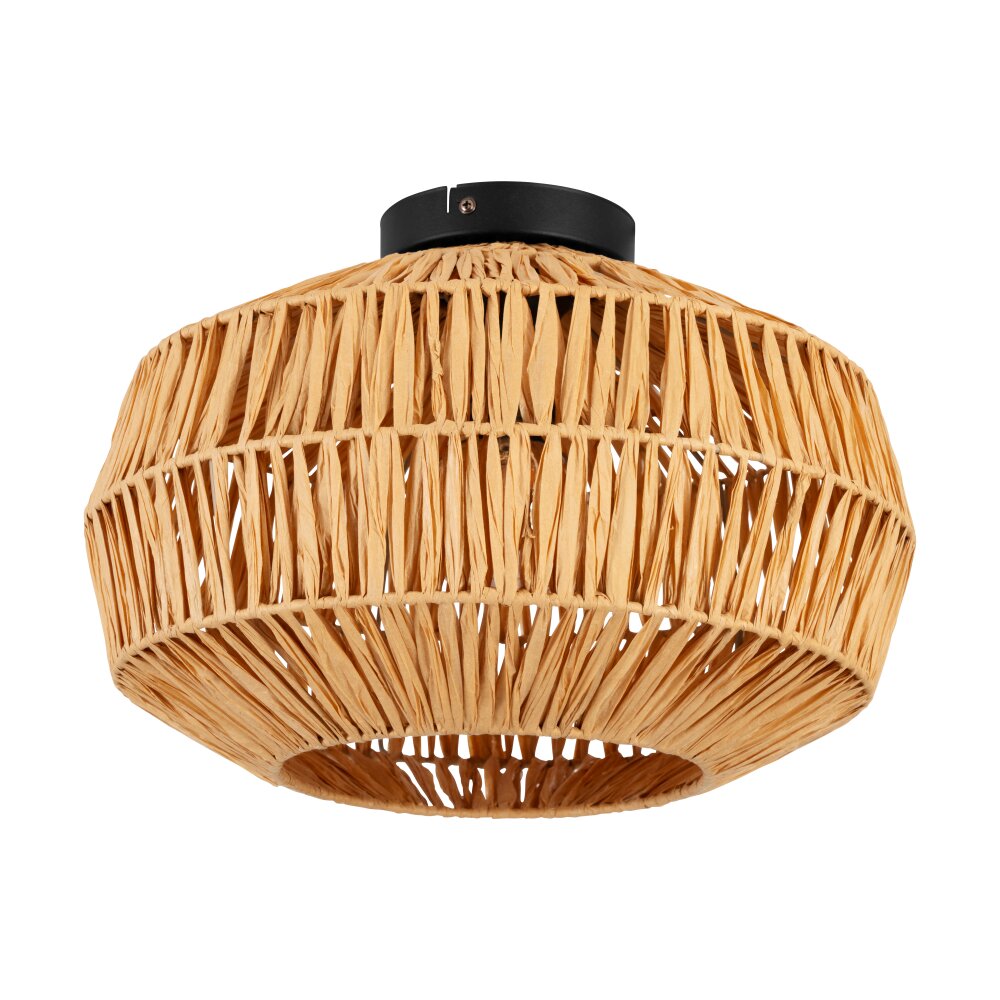 Eglo verlichting SHELDON Plafondlamp Zwart, 1-licht main product photo