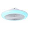 Eglo verlichting EGLO Plafondventilator met verlichting LED Wit, Afstandsbediening, Kleurwisselaar