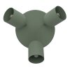 Eglo verlichting TILSTON Plafondlamp, Plafondspot Groen, 3-lichts