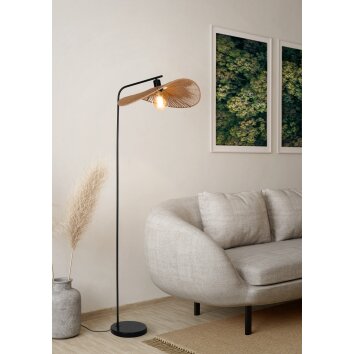 Eglo verlichting SIRUELA Staande lamp Zwart, 1-licht