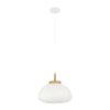Eglo verlichting SUMMERHILL Hanglamp Bruin, Wit, 1-licht