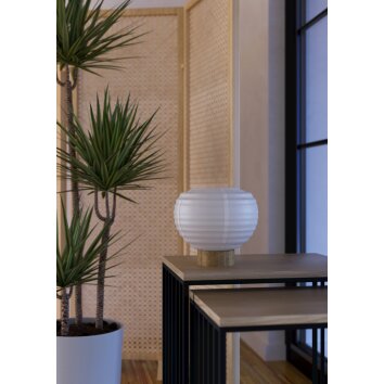 Eglo verlichting SUMMERHILL Tafellamp Bruin, 1-licht