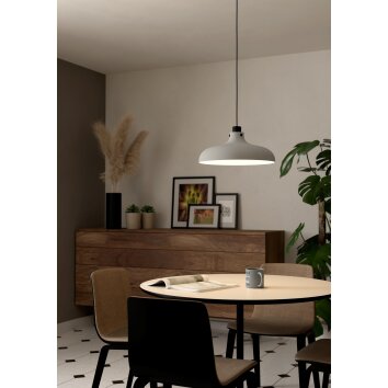 Eglo verlichting MATLOCK Hanglamp Grijs, Zwart, 1-licht