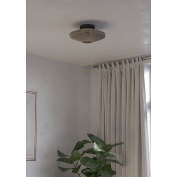 Eglo verlichting MIDSUMER Plafondlamp Zwart, 1-licht